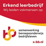 Wij zijn een S-BB Erkend Leerbedrijf