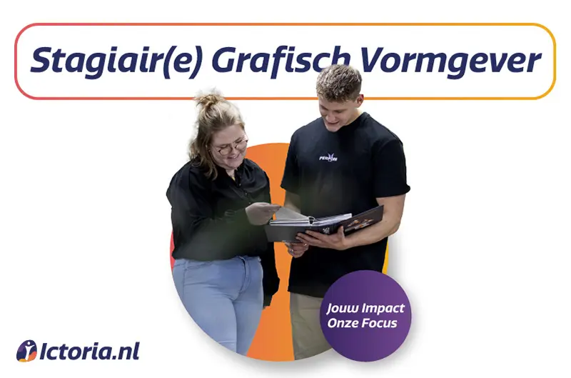 Stagiar(e) Grafisch Vormgever - Ictoria.nl